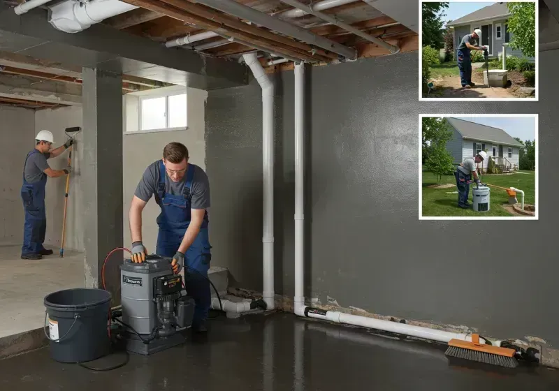 Basement Waterproofing and Flood Prevention process in Thomas, OK